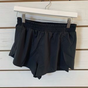 Black Runners Shorts- NWT